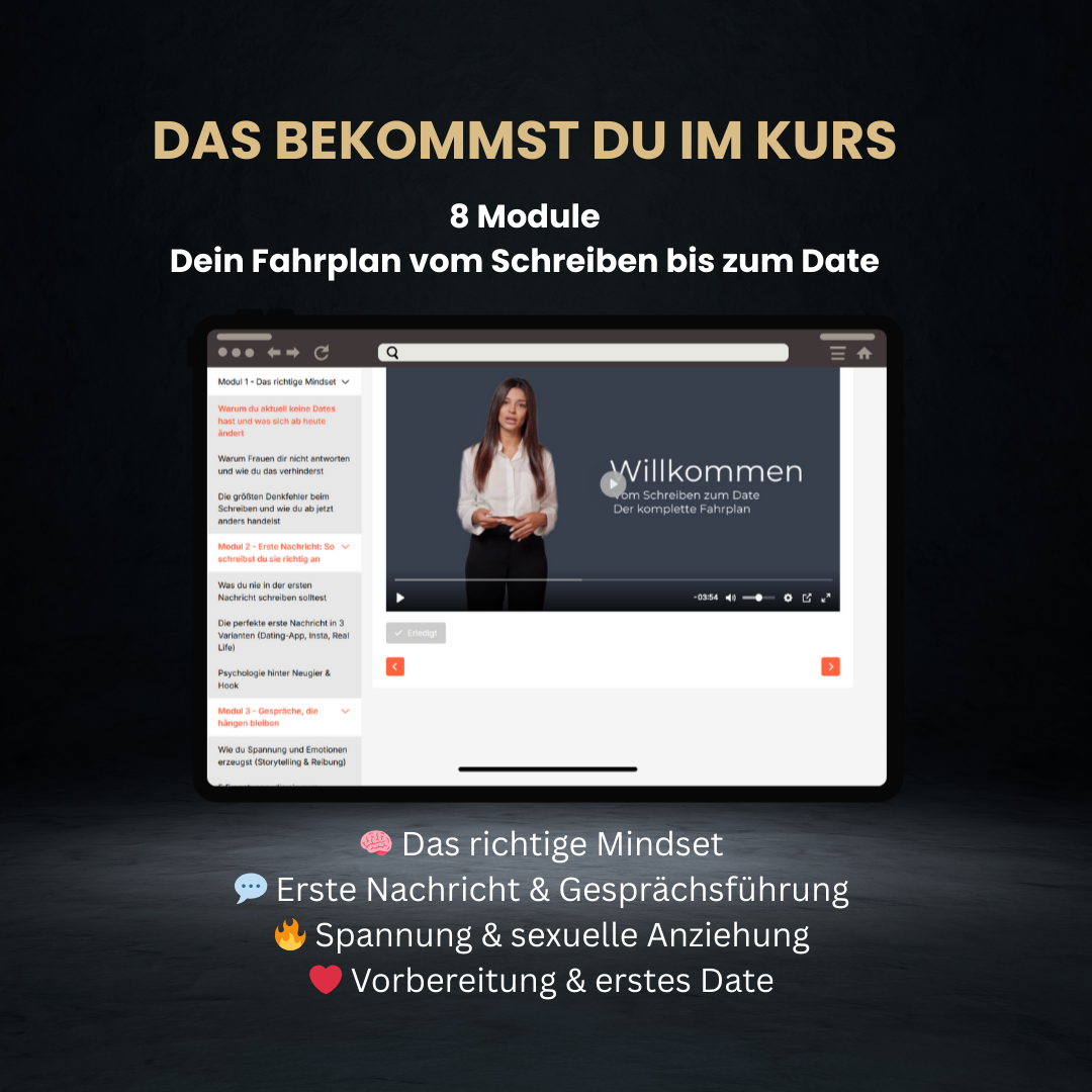 Vom Schreiben zum Date